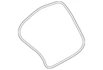 Genuine Nissan Body Weather-strip 90830-3PT0B. Fixed Price $164.13.