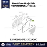 Genuine Front Door Body Side Weatherstrip Lh Set For Hyundai Kona. Fixed Price $134.00.