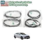 Front Rear Door Weatherstrip 4PCS Fit 17-21 Honda Civic Sedan 4D FC1 FC2 FC5 FC6. Fixed Price $163.83.