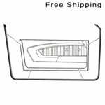 Goodmark Door Weatherstrips Pair Fits Cougar Mustang GMK302242569P. Fixed Price $84.26.