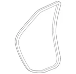 Genuine Gm 2008-2009 Cadillac Cts Rear Side Door Weatherstrip On Body 25820234. Fixed Price $132.83.