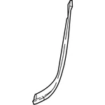 Genuine Mercedes-benz Oe Door Seal 238-727-21-00. Fixed Price $65.24.