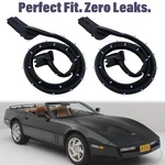 New Door Seal Rubber Weatherstrip Pair For 1990 - 1996 Chevrolet Corvette C4 Us. Fixed Price $88.90.