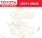 Toyota Genuine 62311-35040 Weatherstrip, Front Door Opening Trim, Rh. Fixed Price $141.94.