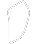 Genuine Volvo Door Weather-strip 32229248. Fixed Price $119.77.