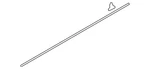 Genuine Audi Rocker Panel Seal 80A-833-177. Fixed Price $190.80.