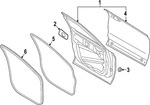 Genuine Ford Weatherstrip Assembly Door Openin LJ7Z-7820708-B. Fixed Price $125.53.
