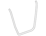 Genuine Volkswagen Seal Strip 5C6-839-700-D. Fixed Price $179.29.