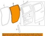 Gm Oem 15-22 Canyon,colorado Rear Components-door W'strip 84234299. Fixed Price $108.54.