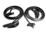 1990-1996 Chevrolet Corvette Convertible Coupe Rubber Door Weatherstrip Seals. Fixed Price $194.67.