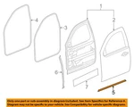 Gm Oem 14-19 Sierra 1500 Front Door Components-lower W'strip 23253026. Fixed Price $63.96.