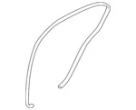 Genuine Mazda Door Seal GJ6A-68-913A. Fixed Price $16.08.