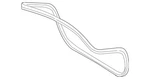 Genuine Mercedes-benz Edge Guard 177-693-02-00. Fixed Price $125.80.