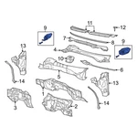 Ford F-150 2010-2014 BL3Z15021B31A Left Cowl Seal. Fixed Price $23.27.
