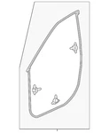 Genuine Acura 2019-2024 Rdx Door Weather-strip 72310-TJB-A01. Fixed Price $57.74.