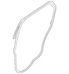 Genuine Ford Door Weather-strip BB5Z-7825325-A. Fixed Price $203.16.
