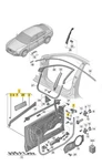 Audi 2016-2018 A7 Hatch Seal 4G8827705A. Fixed Price $188.09.