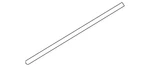 Genuine Nissan Lower Weather-strip 80838-4RA0B. Fixed Price $30.33.