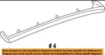 Pontiac Gm Oem 00-05 Bonneville Rear Door-lower Weatherstrip Seal Right 25646080. Fixed Price $30.00.