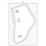 Genuine Acura Seal Rear Door (outer) 72810-STK-A01. Fixed Price $172.47.