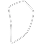 Genuine Audi Door Weather-strip 8K9-839-912-Q. Fixed Price $189.00.