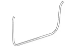 Genuine Mercedes-benz Weather-strip On Body 216-697-02-51-8K64. Fixed Price $48.78.
