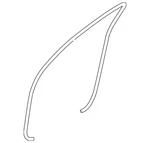 Genuine Nissan Body Weather-strip 76922-7BA0B. Fixed Price $75.81.
