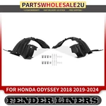 2PCS Inner Fender Liners With Insulation Foam Front For Honda Odyssey 2018-1024. Fixed Price $302.99.