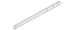 Genuine Nissan Door Window Belt Weatherstrip 80835-1EA0A. Fixed Price $198.71.