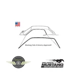 1964 1965 1966 Ford Mustang Coupe Roof Rail Weatherstrip Pair Made In Usa Oem. Fixed Price $79.99.