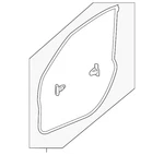 Genuine Subaru Door Weather-strip 63511SJ010. Fixed Price $75.49.