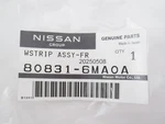 Genuine Oem Nissan 80831-6MA0A Driver Front Door Weatherstrip 17-22 Rogue Sport. Fixed Price $157.27.