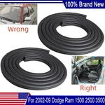 Weatherstrip Lh&rh Front Door Seal Fits For 2002-2009 Dodge Ram 1500 2500 3500. Fixed Price $59.19.