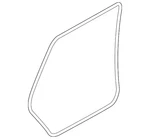 Genuine Volvo Door Weather-strip 32274527. Fixed Price $84.08.