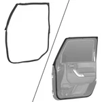 Passenger Side Front Door Seals Weatherseal Trim For 2007-2018 Jeep Wrangler Jk. Fixed Price $65.69.