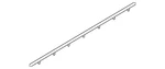 Genuine Bmw Lower Weather-strip 51-76-8-498-353. Fixed Price $31.63.