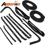 For 73-80 Chevy Gmc Pickup Truck Door Weatherstrip Rubber Seal Kit 12 Pc Set. Fixed Price $108.99.
