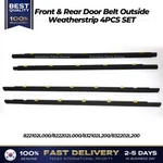 Genuine Front & Rear Door Belt Outside Weatherstrip Set For Hyundai Elantra. Fixed Price $89.00.