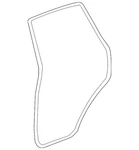 Genuine Gm Weather-strip On Body 96832698. Fixed Price $12.75.