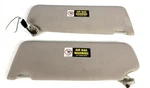 1998 - 2003 Jaguar XJ8 Xjr X308 Vanden Left Right Sun Visor W/ Vanity Mirror. Fixed Price $78.00.