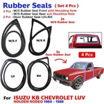 Fits Isuzu Kb Faster 2D Pickup 1980-88 Weatherstrip Rubber Seal 4 Pcs Door. Fixed Price $240.82.