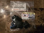 Set Of Ten Door Shell Seals For Various Toyota Vehicles (see Description). Fixed Price $19.99.