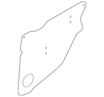 Genuine Subaru Water Shield 62244SG030. Fixed Price $56.13.