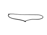 Genuine Mopar Front Door Mounted Weatherstrip Left 68291603AE. Fixed Price $51.15.