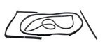 2019 Ford Ecosport Door Weatherstrip Front Passenger Side Right Oem. Fixed Price $105.00.