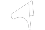 New Oem Genuine 2013-2015 Bmw X1 Corner Pad 51-33-2-990-557. Fixed Price $30.95.