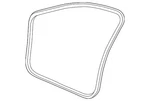 Genuine Audi Weather-strip On Body 4K0-831-721-A. Fixed Price $205.20.