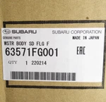 Genuine Oem Subaru 63571FG001 Front Door Body Side Weather Strip 2008-14 Impreza. Fixed Price $105.11.