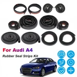 For Audi A4 Q Door Edge Rubber Seal Strip Weather Draft Wind Noise Reduction Kit. Fixed Price $60.16.