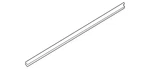Genuine Nissan Seal Strip 80838-7S000. Fixed Price $35.22.